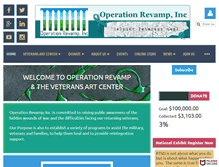 Tablet Screenshot of operationrevamp.org